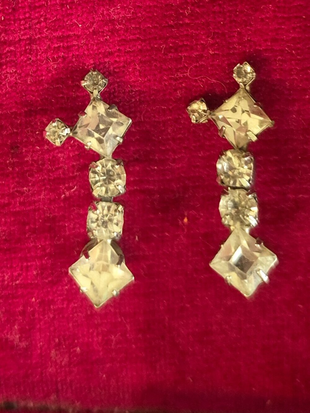 3/$25 Rhinestone Earrings